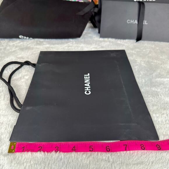 CHANEL Dust Bag, Shopping Bag, note paper, envelope and ribbon gift packaging - Picture 6 of 6